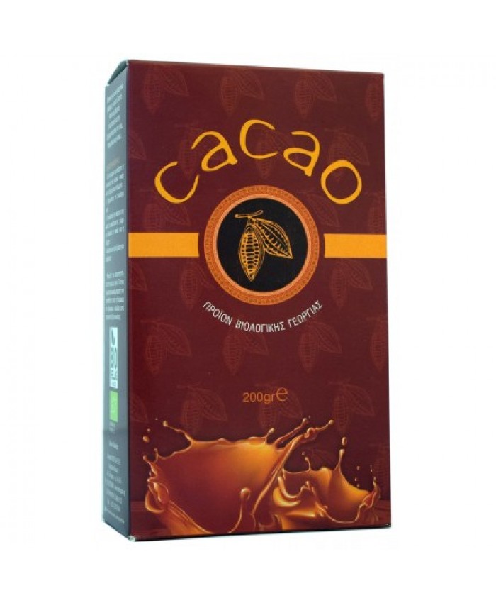 ΚΑΚΑΟ (ΗΜΙΑΠΟΒΟΥΤΥΡΩΜΕΝΟ) 200 GRAM Κακάο (Cocoa)
